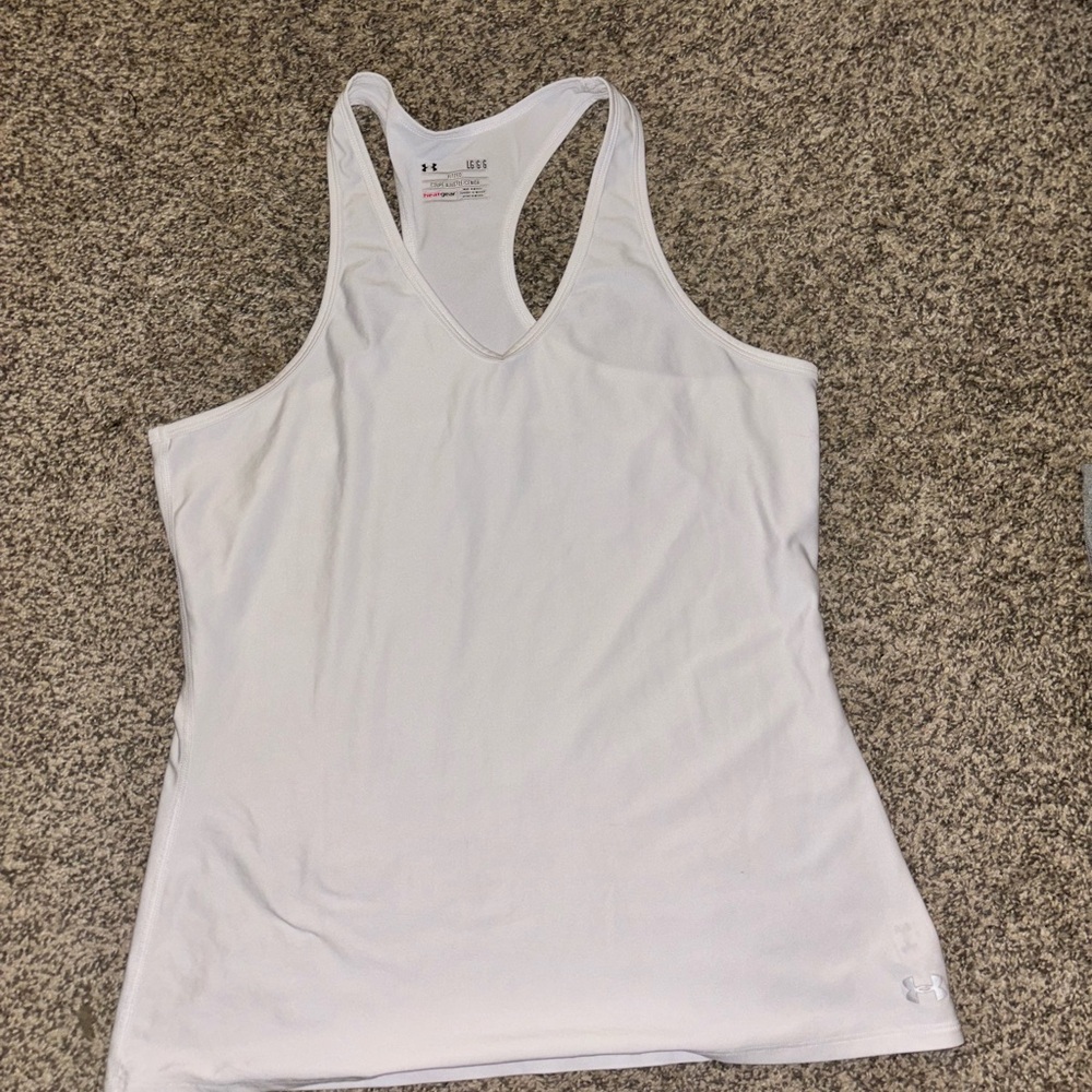 Under Armour Women's White Tank Top